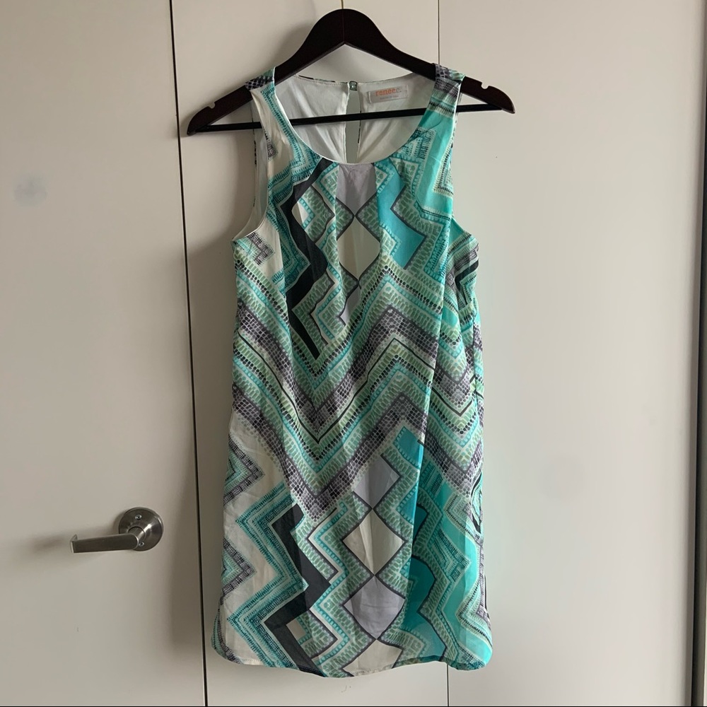 Renee C. Printed Mini Dress | Sz S